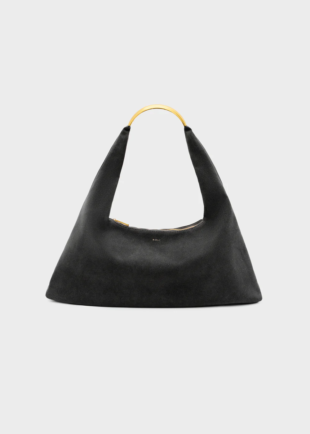 MILA BLACK SHOULDER BAG SUEDE NB007